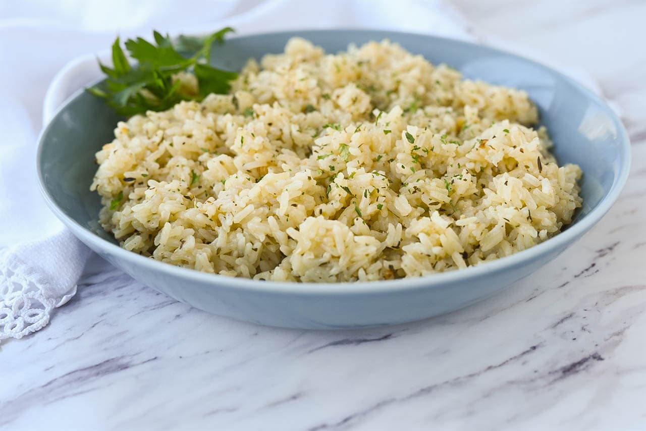 Dash Mini Rice Cooker Demo - Lemon Garlic Rice 