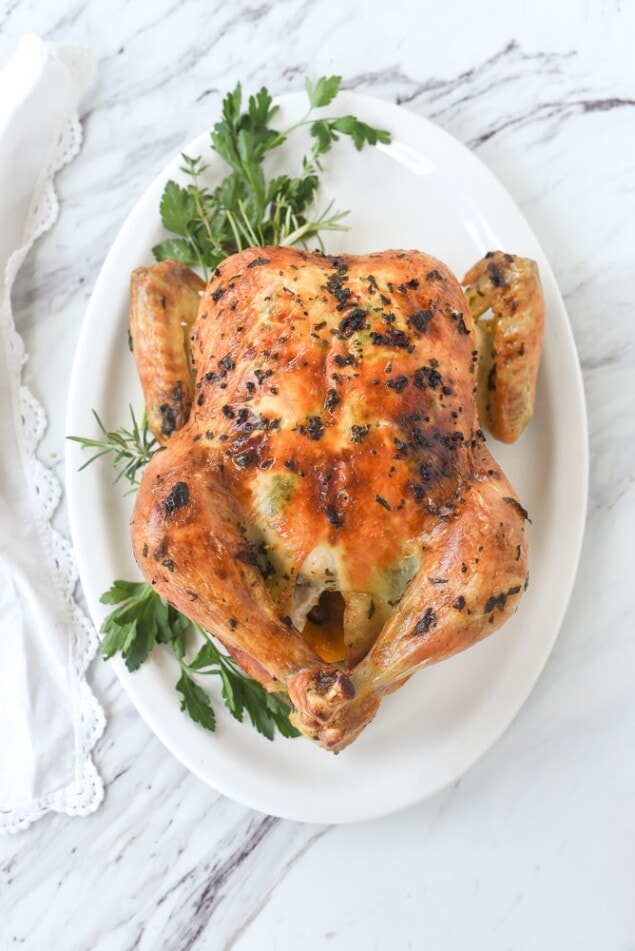 Whole Roasted Chicken | Recipe from Your Homebased Mom