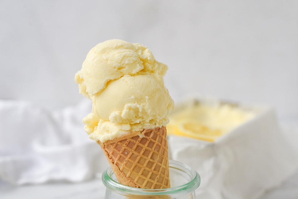 Homemade Banana Ice Cream  Recipe by Leigh Anne Wilkes