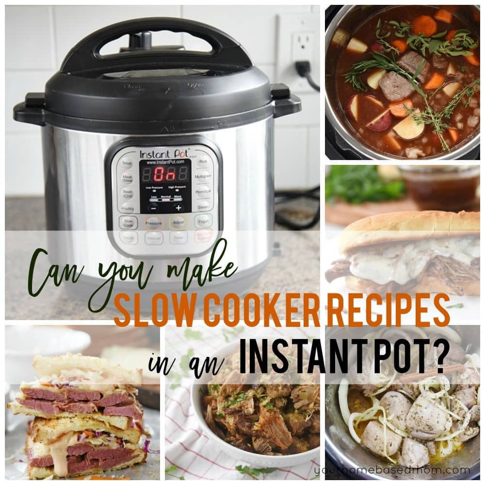 How to Use you Instant Pot as a Slow Cooker 