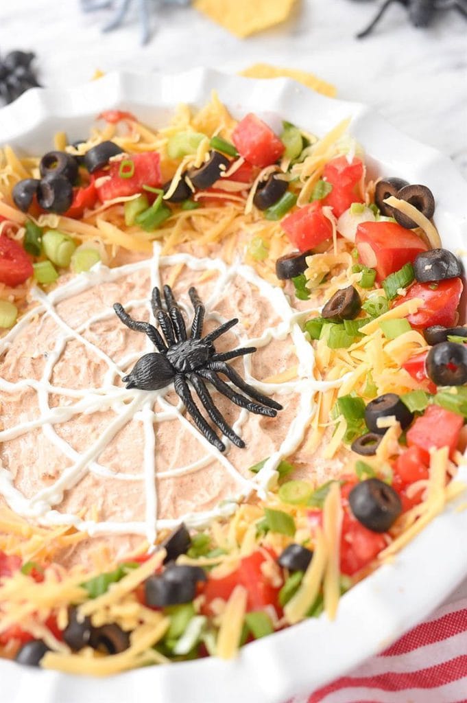 Halloween 7 Layer Dip | Leigh Anne Wilkes