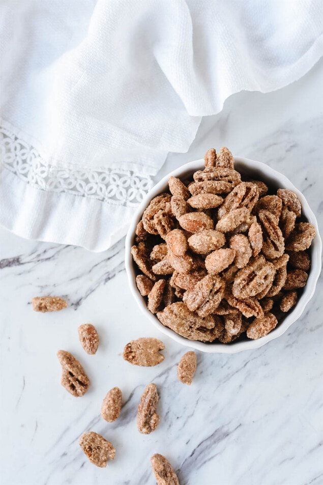 Easy Spiced Nuts Recipe | Leigh Anne Wilkes