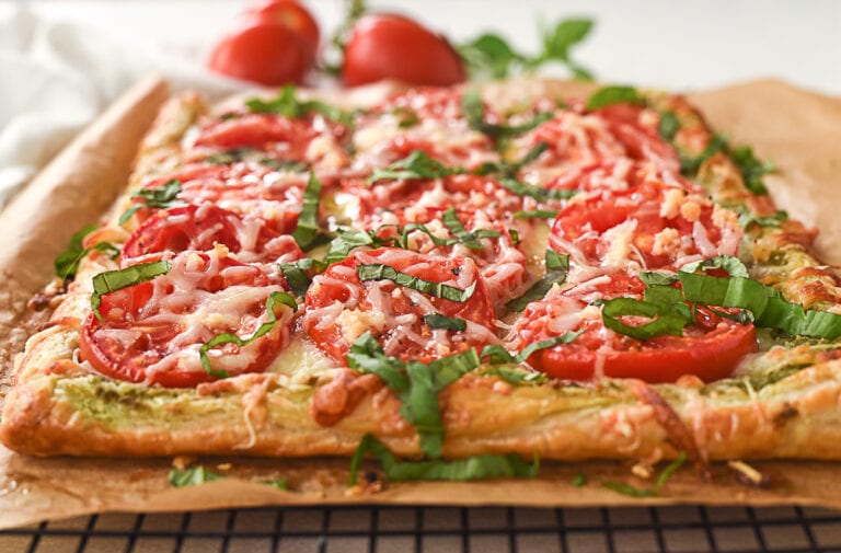 Easy Tomato Tart | Recipe from Leigh Anne Wilkes