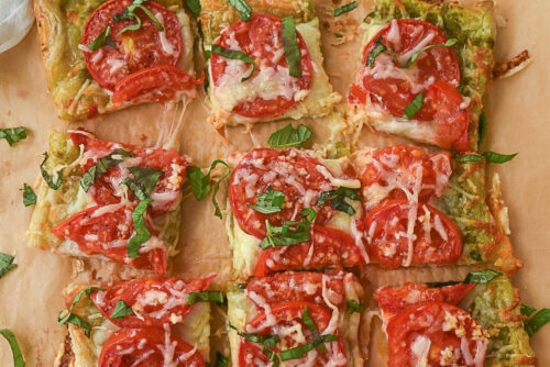 Easy Tomato Tart | Recipe from Leigh Anne Wilkes