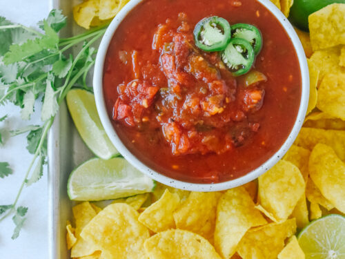 instant pot salsa with fresh tomatoes