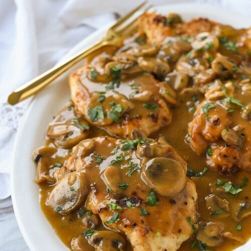 Chicken Marsala | Recipe from Your Homebased Mom