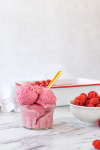 Homemade Raspberry Ice Cream | by Leigh Anne Wilkes