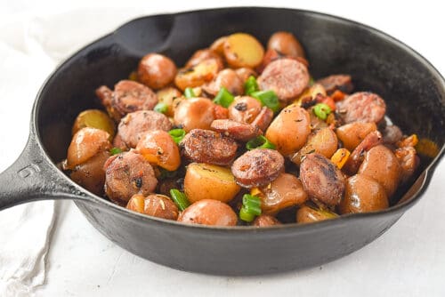 Skillet Potatoes | by Leigh Anne Wilkes | Easy Skillet Potato Recipe