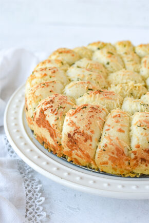 Cheese Pull Apart Bread with Frozen Bread Dough| by Leigh Anne Wilkes