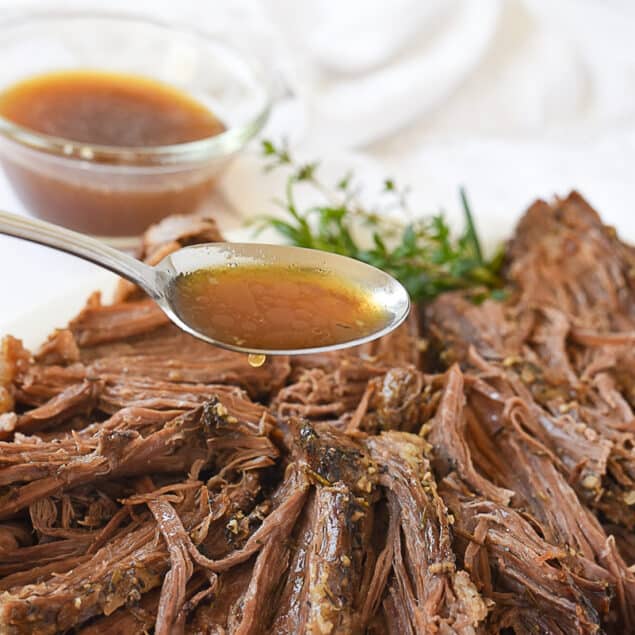 Slow Cooker Tri-Tip - Running to the Kitchen®