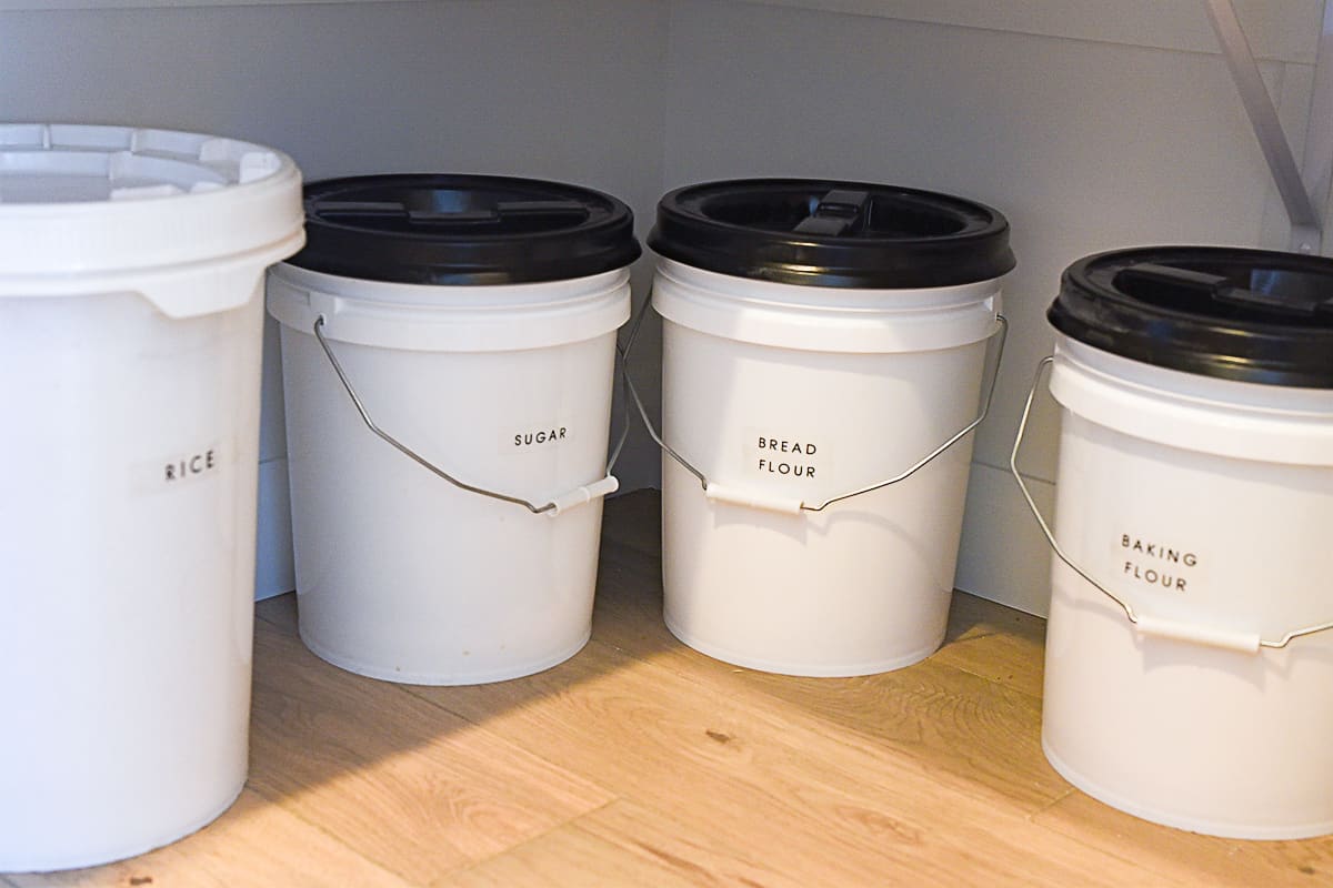 5 Gallon Bucket Freezer Organizer