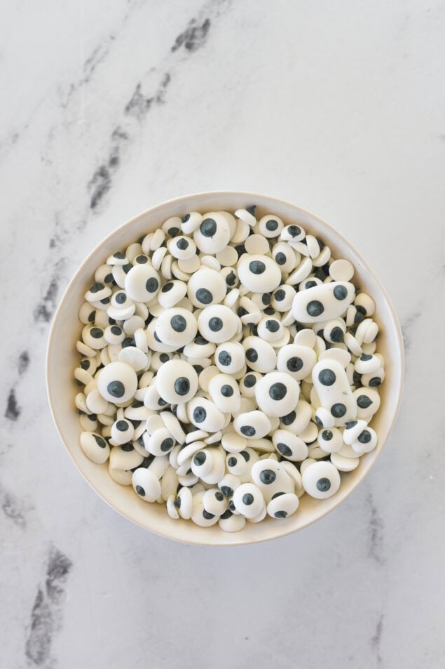 bowl fullof googly candy eyes